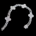 Moissanite Clove Bracelet